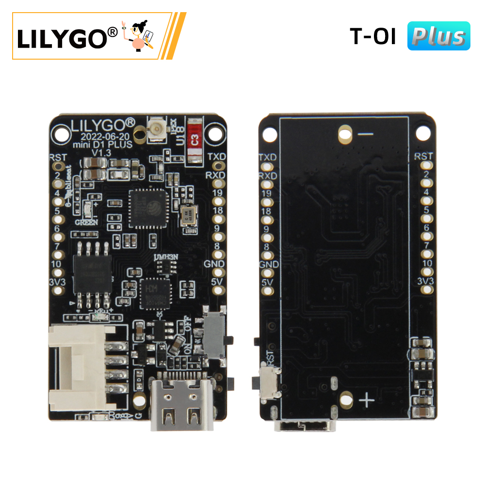 Esp32 Battery Holder Lipo - LILYGO® TTGO T-OI Plus ESP32-C3 Module