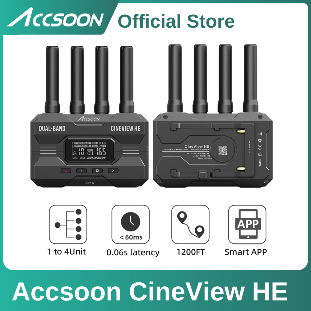 Dc Dc Converter - Émetteur-récepteur vidéo HDMI ACCSOON CineView HE