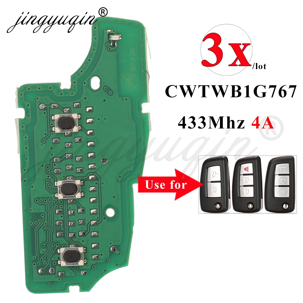 Proto Board - Jingyuqin 3 pièces Circuit imprimé 433MHz