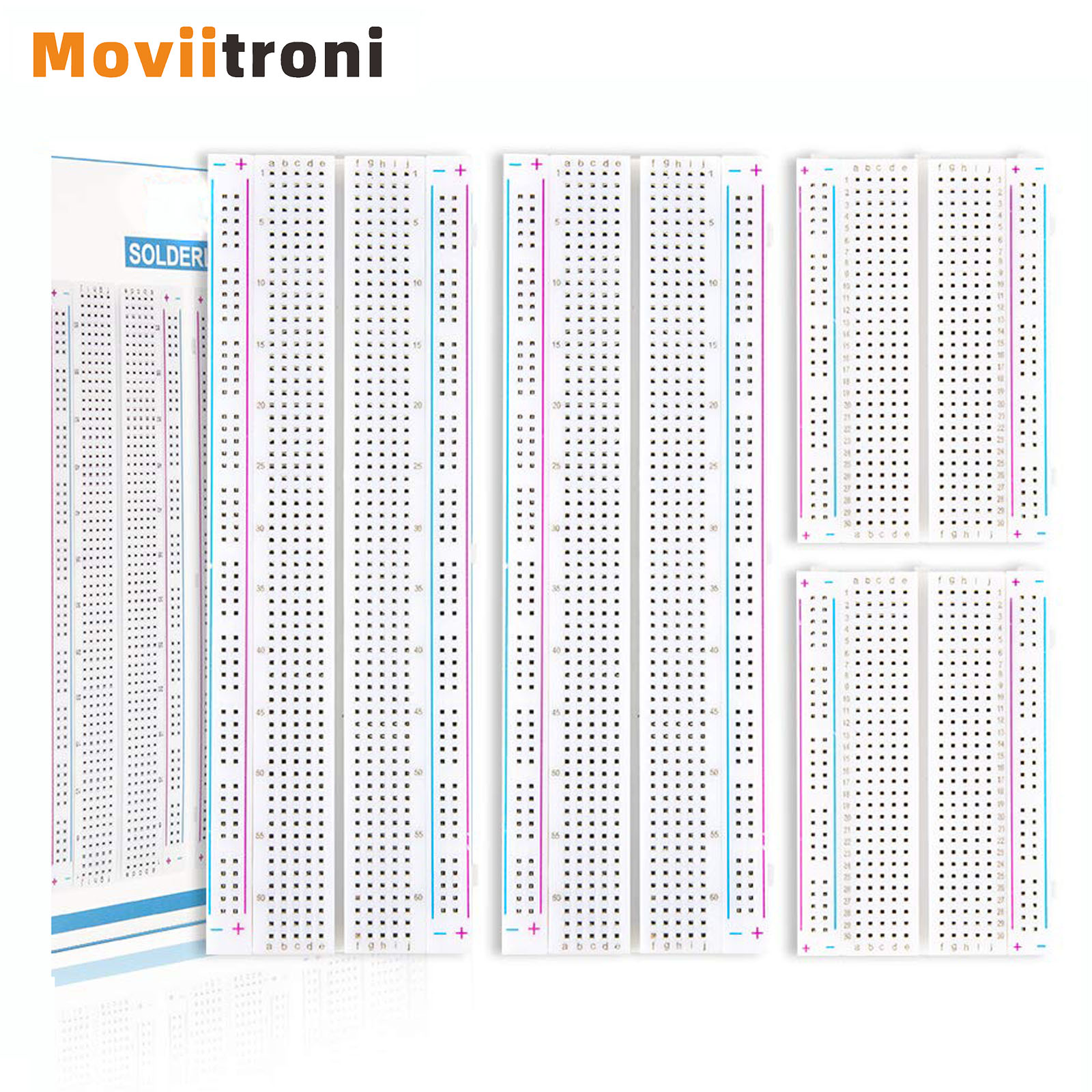 4 pièces 400/830 Points platin - Breadboard 400 Point avis et prix