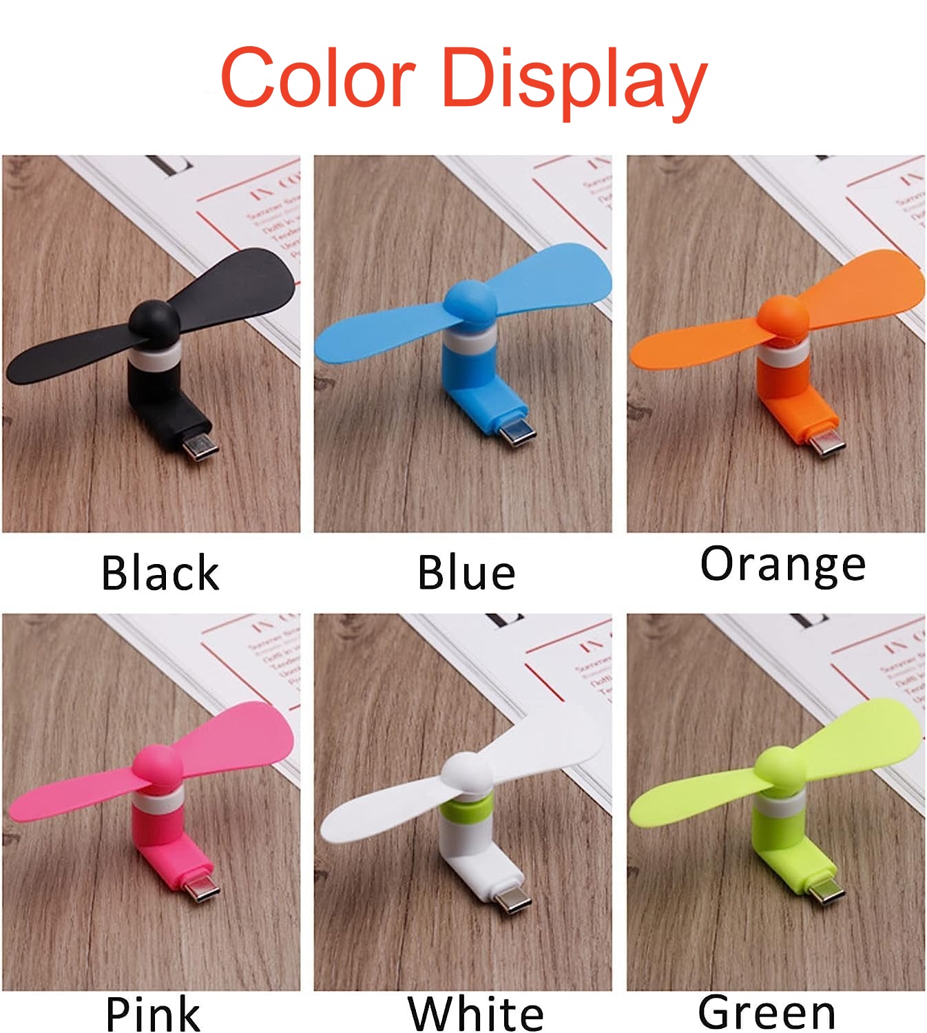 4/2/1 pièces Mini ventilateur  - Micro Usb Cable avis et prix