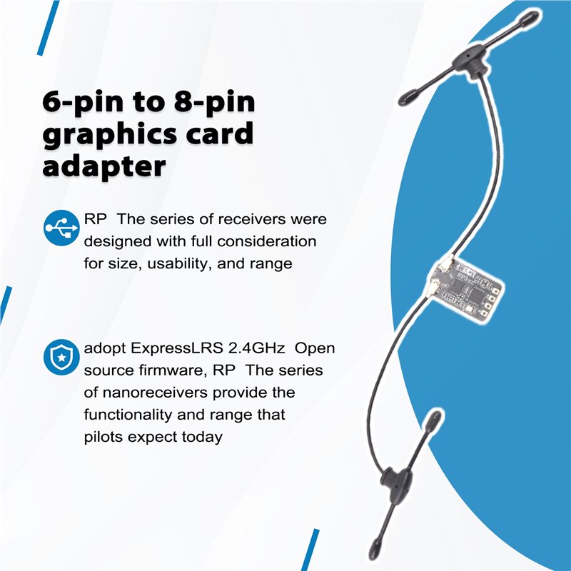 Récepteur Nano Expresslrs ELRS - Antenna 2.4Ghz avis et prix