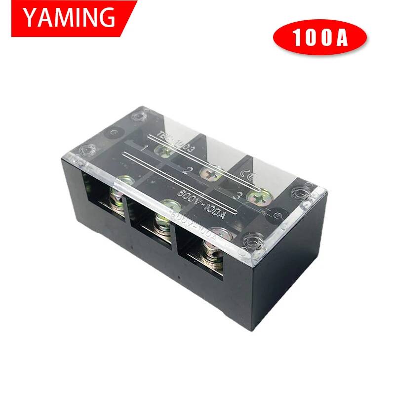 2 pièces TBC-1003 100A 3P 600V - Screw Terminal Block avis et prix