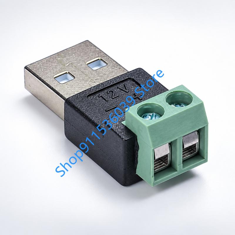45BB 9V 12V USB 2.0 Type A mâl - Screw Terminal Block avis et prix