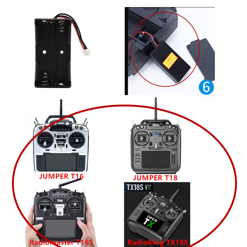 Compartiment de batterie 18650 - Antenna 2.4Ghz avis et prix