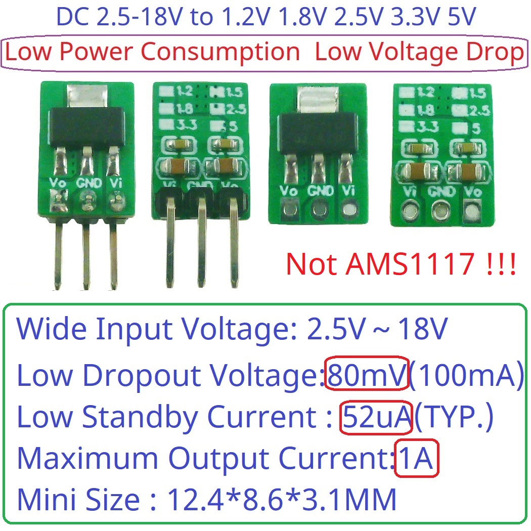 Module LDO compatible AMS1117  - Ams1117 Module avis et prix