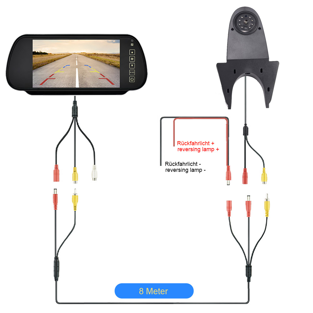 Caméra de recul pour toit de v - Jumper Wire Kit avis et prix