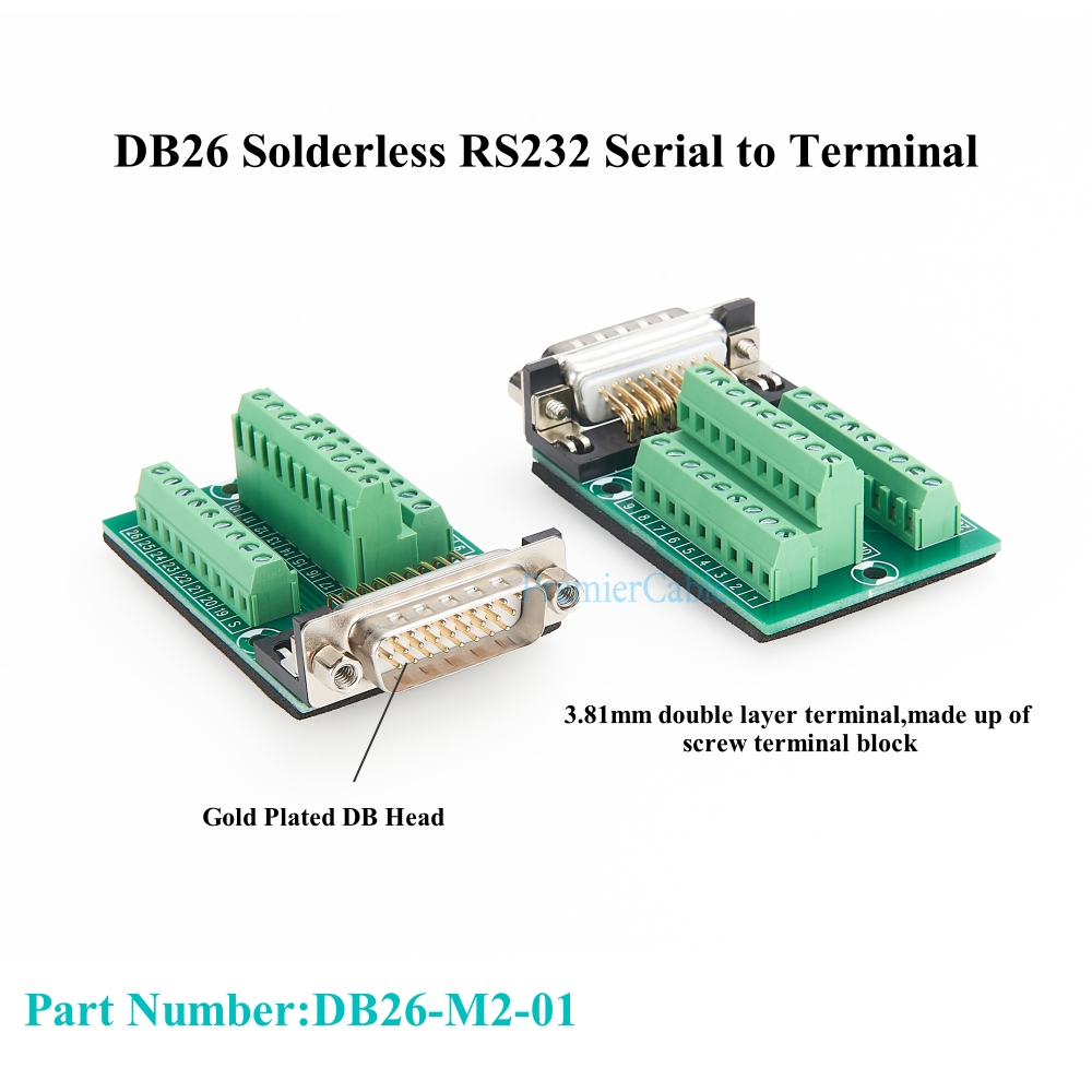 Module de signalisation DB26 m - Screw Terminal Block avis et prix