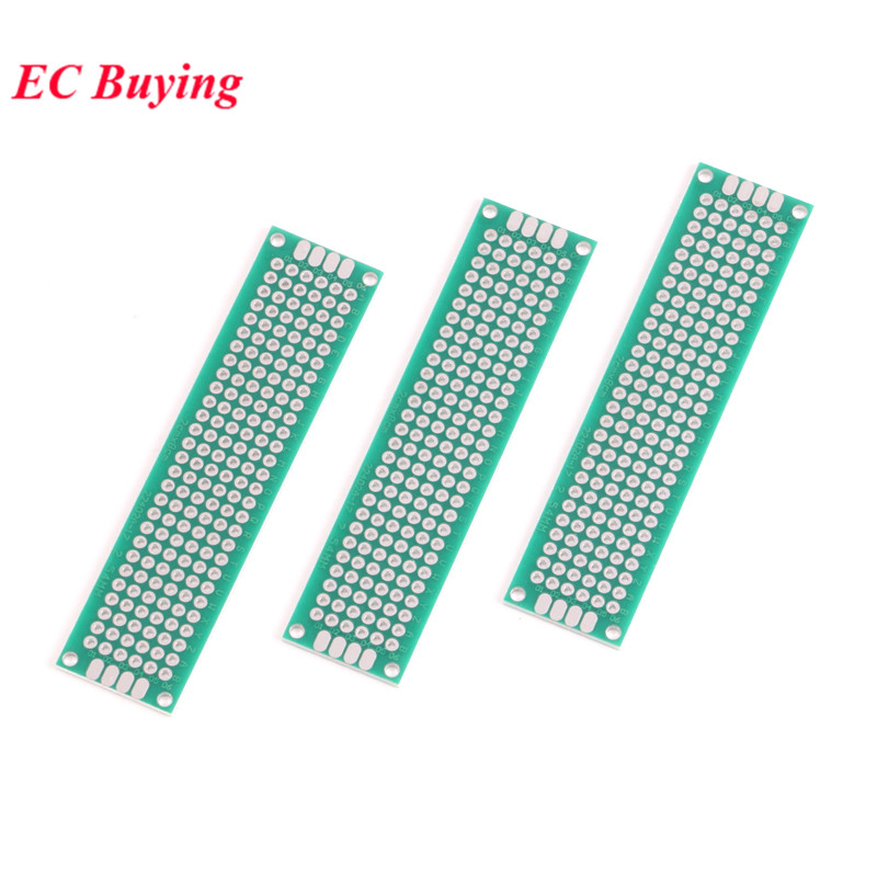 5 pièces 2x8cm Double face Pro - Pcb Prototyping Board avis et prix