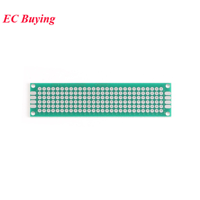 5 pièces 2x8cm Double face Pro - Pcb Prototyping Board avis et prix