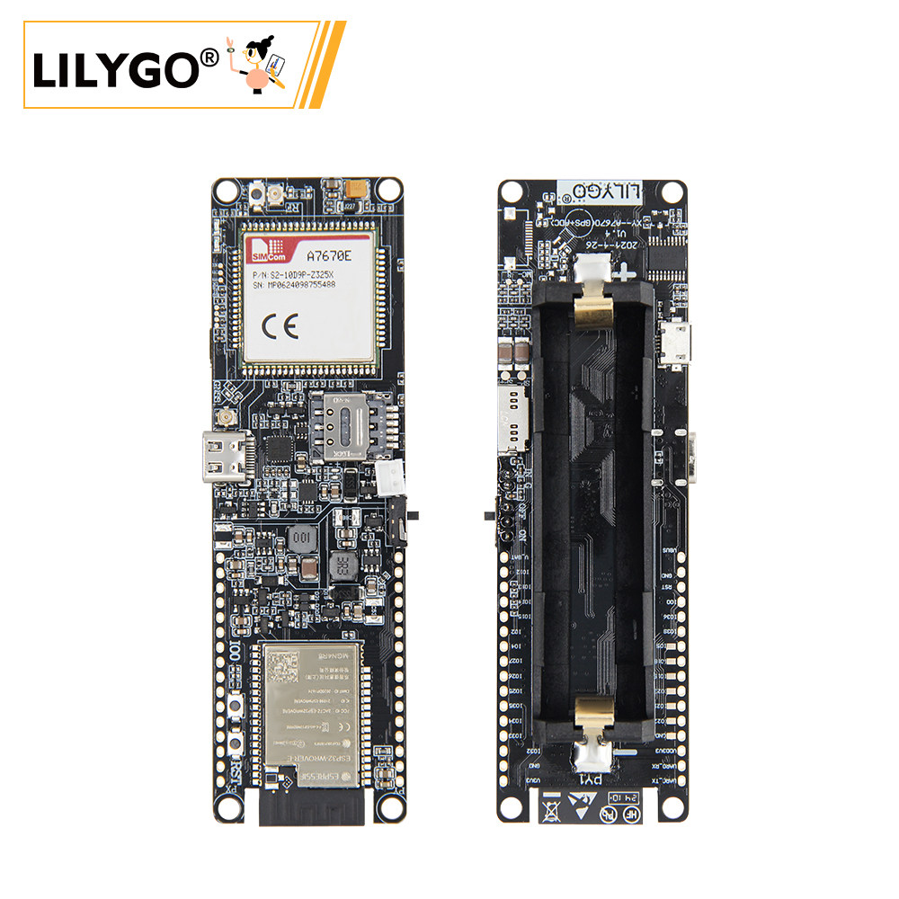Module LILYGO T-A7670E ESP32,  - Esp32 Battery Holder Lipo avis et prix