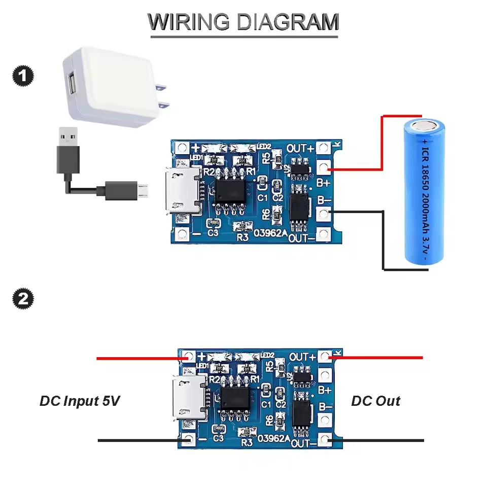 Module de chargeur de batterie - Tp4056 Module avis et prix